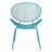 Andrighetti Outdoor Metal Mesh Shell Chairs-615870366