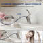 Single Hole Pull-Out Bathroom Faucet, 2-Function Sprayer Bathroom Sink Faucet with Drain Assembly-120089894