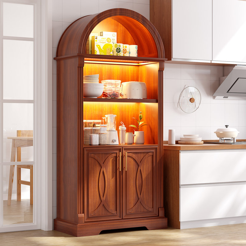 Armoire de rangement Arch, Brun