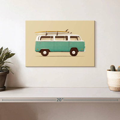 Mehar Blue Retro Van