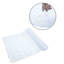 Grand tapis de douche en vinyle transparent antidérapant avec ventouses - 30 po x 15 po