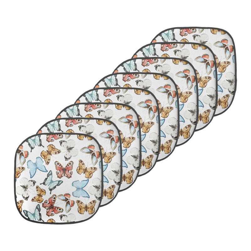 Coussin de siège papillon