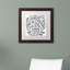 Arzel «A Friend», art textuel encadré-21074876-21074875