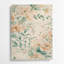 Aquarelle florale, art mural en métal beige 3-413626770