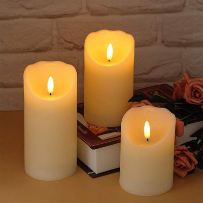Flameless Taper Candle