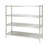 4 Tier Stainless Steel Adjustable Shelving
