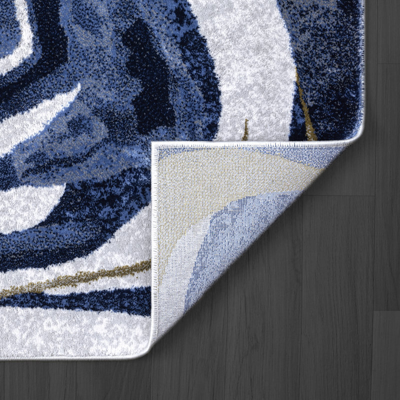 Elman Abstract Indoor Rug, Rectangle 5'3" x 7'6"