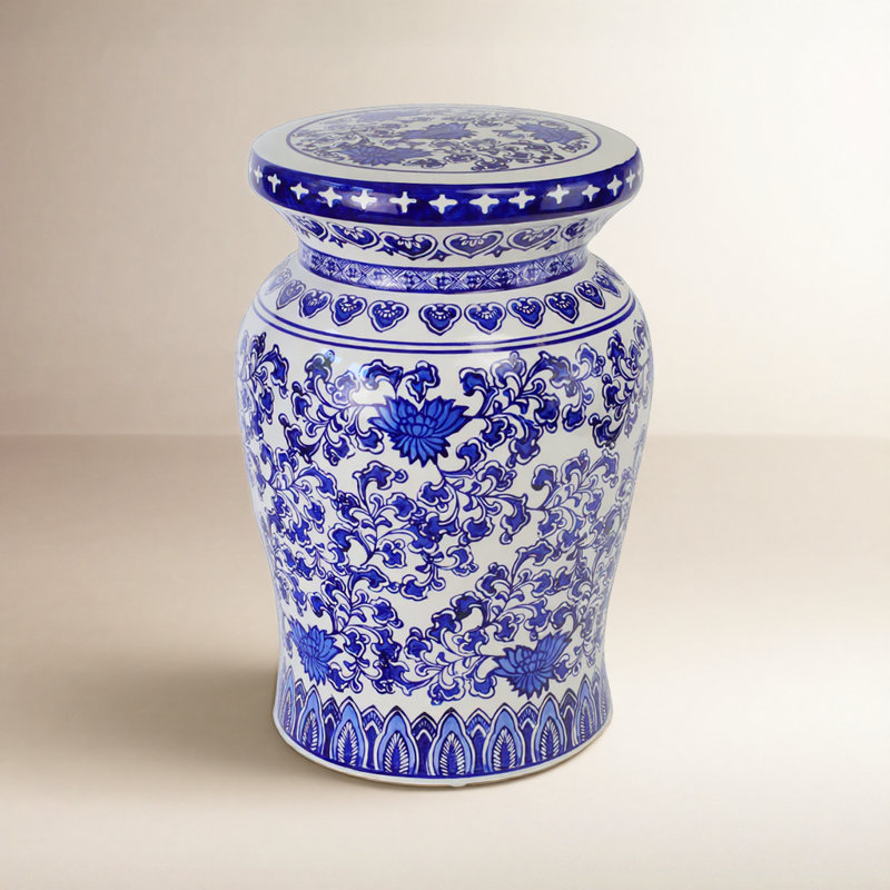 Tabouret de jardin 18 po Blue