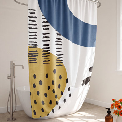 Jorn Polyester Shower Curtain