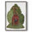 Latte Rabbit in Sweater Framed Print - Solid Wood-2129502104