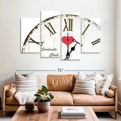 Kerner Key Heart Clock