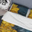 Ensemble de housse de couette jaune azur-101240398