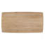 Mobilier de salle à manger moderne en bois brun clair à coins rectangulaires 1pc