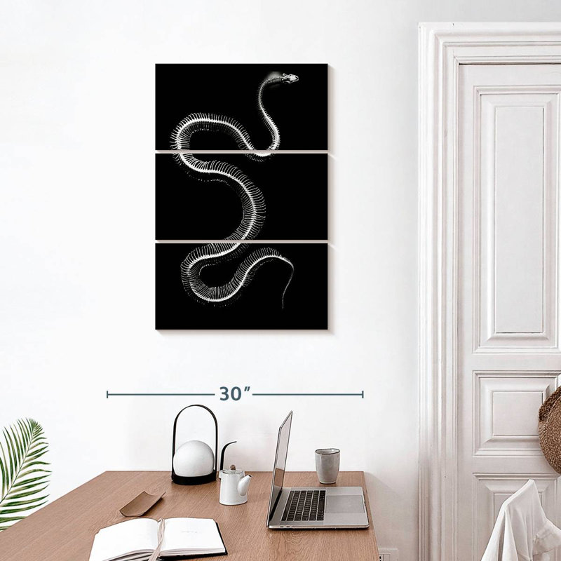 Brampt Snake Bones, 32'' H x 20'' W
