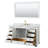Deborah 60'' Single Bathroom Vanity with Marble Top-23113263-97735814