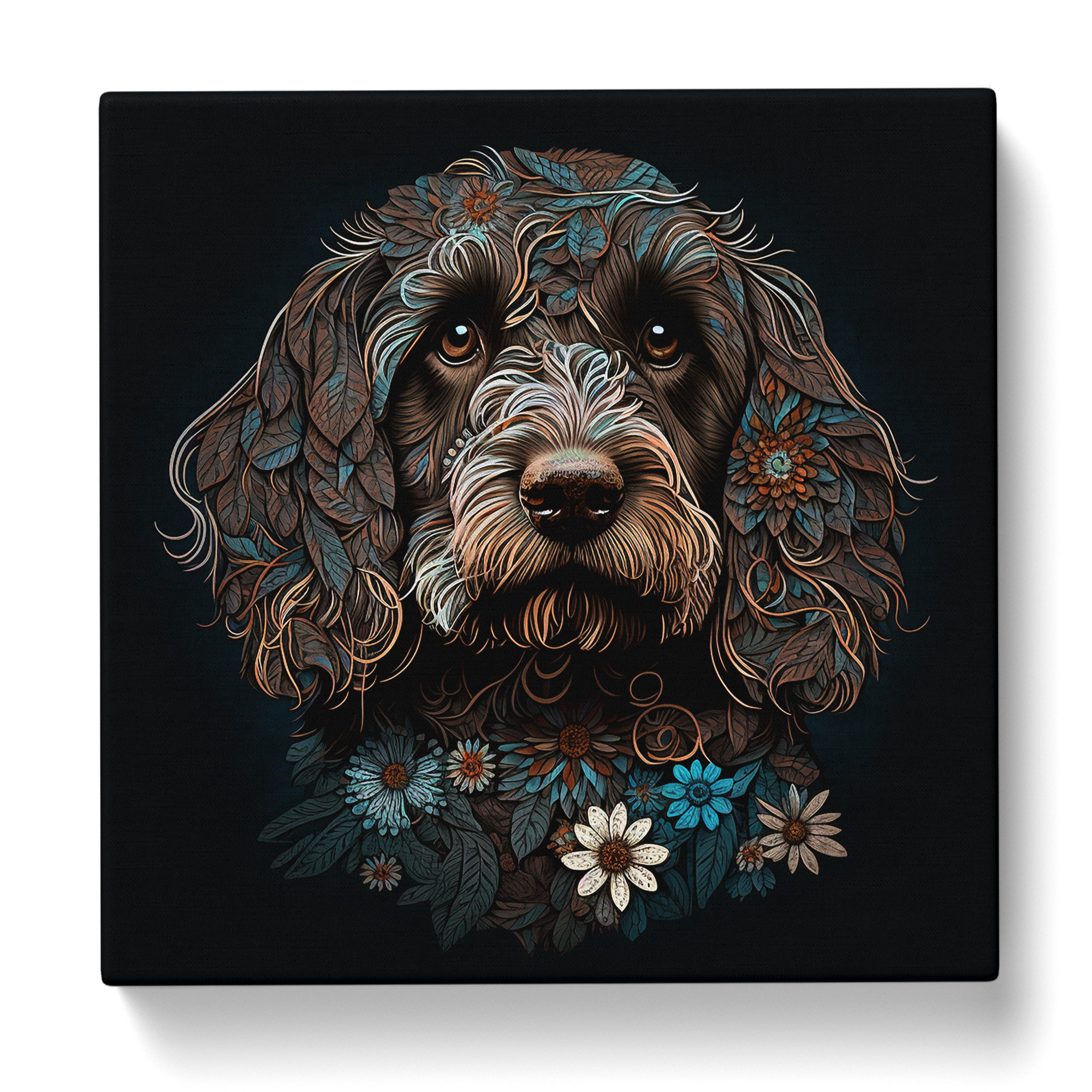 Marlow Home Co. Cockapoo Paisley Art - No Frame Art Prints | Wayfair.co.uk