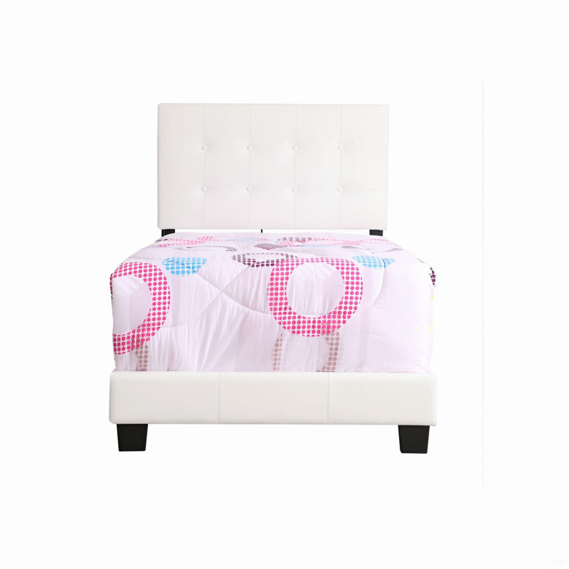 Lit contemporain élégant, Twin, White