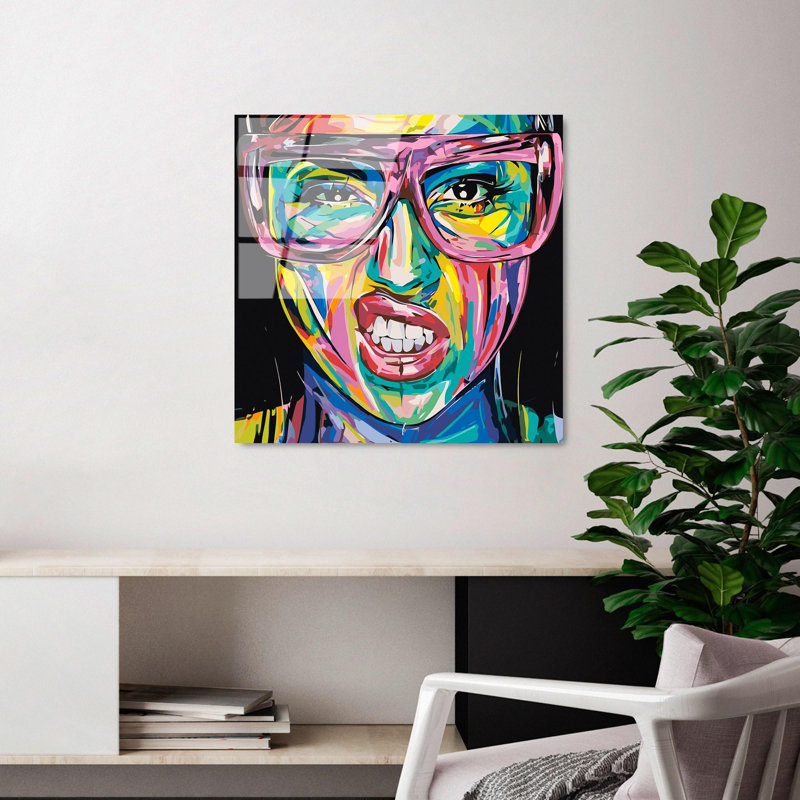 Boze Print on Glass