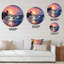 Horloge murale en métal-93393628