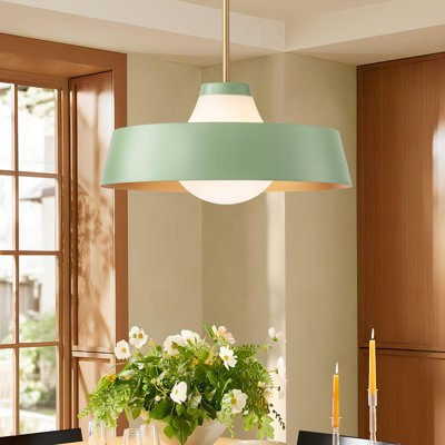Luminaire suspendu pour îlot de cuisine 1 lumière Edford