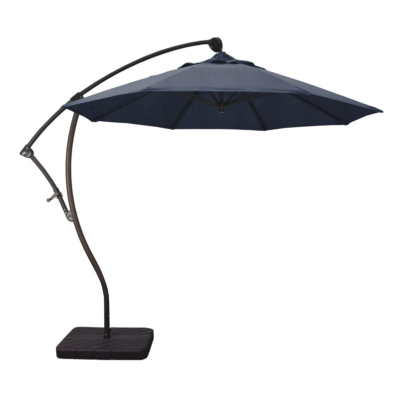 Parasol en porte-à-faux 9' Welwyn, Spectre indigo Sunbrella®