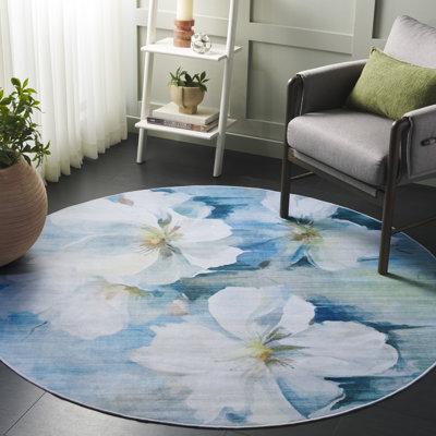 Tapis floral lavable à la machine Mir machine 851 Performance
