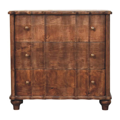 Napeague Solid Wood 3 -Drawer Accent Chest