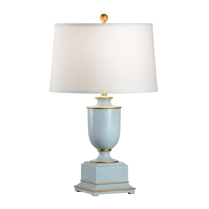 Lampe de table 30" urn lavée old
