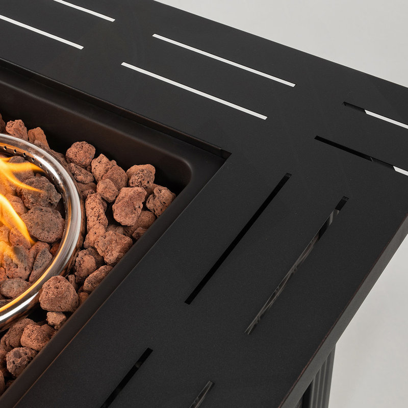 Square Fire Pit Table