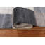 Tapis oriental à carreaux en laine Gabbeh noué à la main 5 x 8