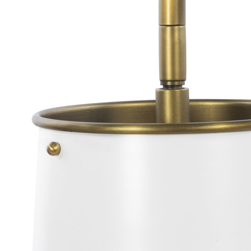 Luminaire suspendu Southern Luxe, Blanc