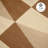 Geometric Modern Minimalist Outdoor Rug - Waterproof, Crease-Free Fade Resistant, Reversible - Recycled Plastic - Patio Porch Balcony Deck Yard Garden - Tuscon Natural-156388954