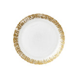 Rufolo Handmade Glass Salad/Dessert Plate