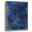 «Cobalt Galaxy I», reproduction encadrée - bois massif-311493812