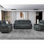  Causeuse inclinable électrique Bennett avec console centrale et chargement USB, gris anthracite-1486579481