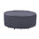 Housse pour table ronde d'extérieur imperméable de qualité supérieure: dernier tissu anti-déchirure, garantie de 3 ans