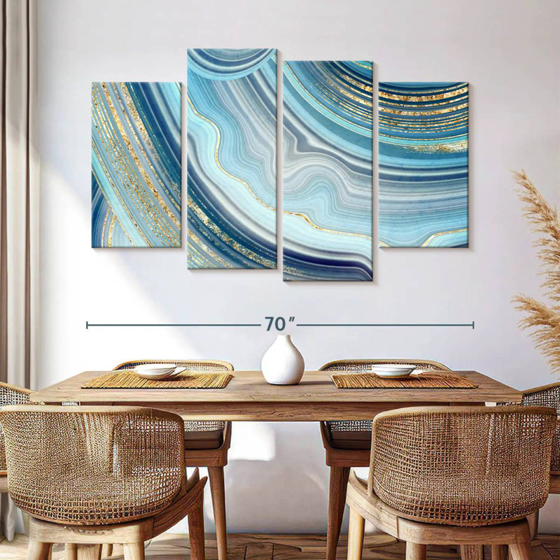 Avery Blue Marble Abstract