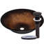 Novatto 17.5'' Glass Circular Bathroom Sink-89559049