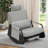 Rocking Chair With Retractable Footrest And Adjustable Backrest-429666446
