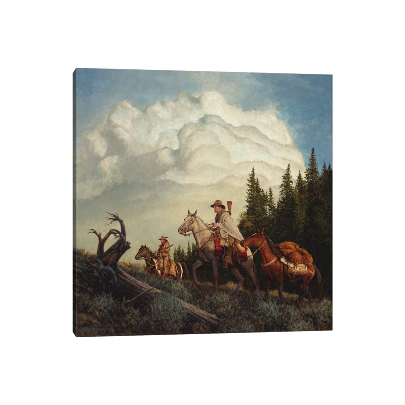 A Bold Enterprise by Joe Velazquez - Wrapped Canvas Print, 30.48 cm H x 30.48 cm W