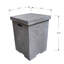 45cm Square Concrete Propane Tank Cover