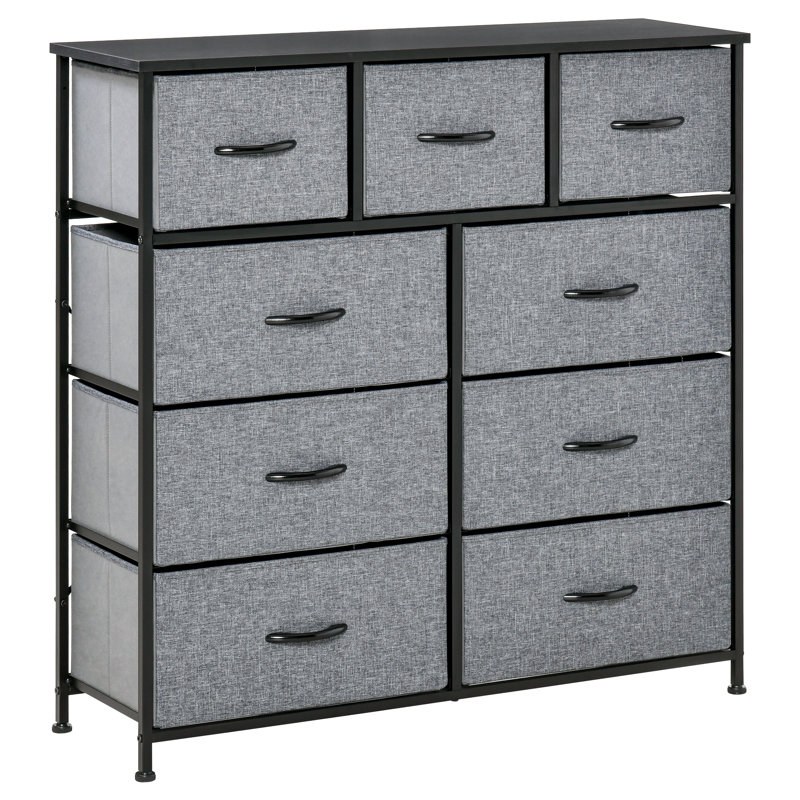 Falkmar 100cm W 9 - Drawer Chest of Drawers