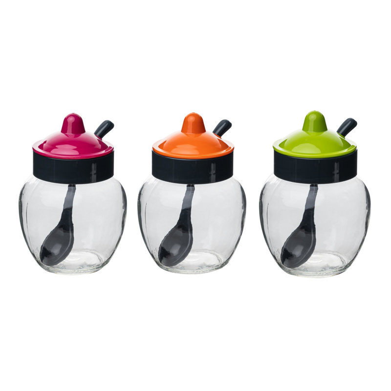 Freestanding Spice Jars