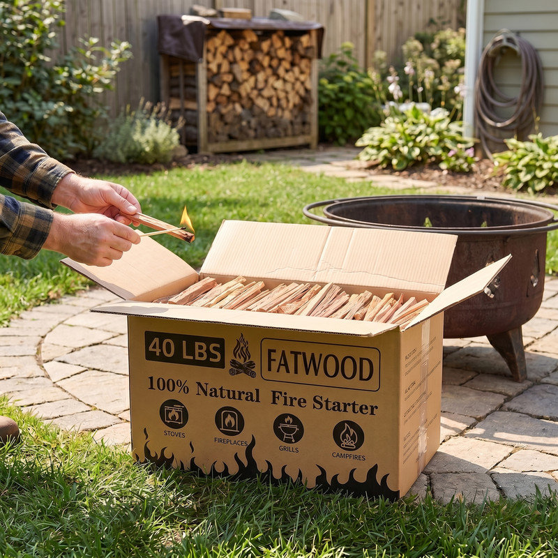 Allume-feu 40 lb pour Fatwood