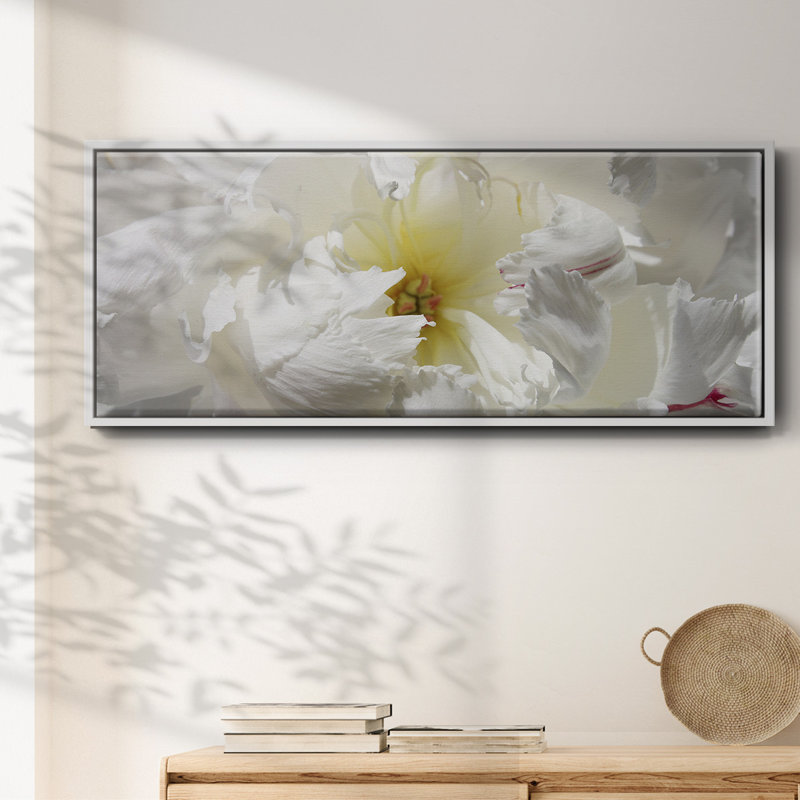 Breathless II- Framed Canvas, 12" H x 30" W
