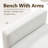 51.2" W Polyester Upholstered Bench-1656638972