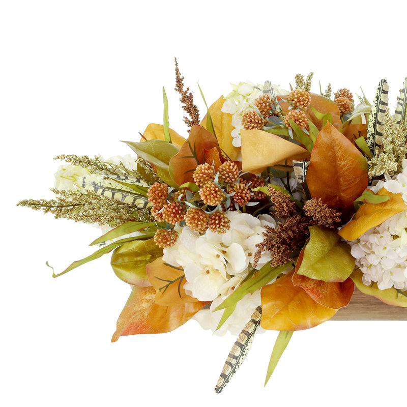 Fall Arrangement with Hydrangeas and Berries