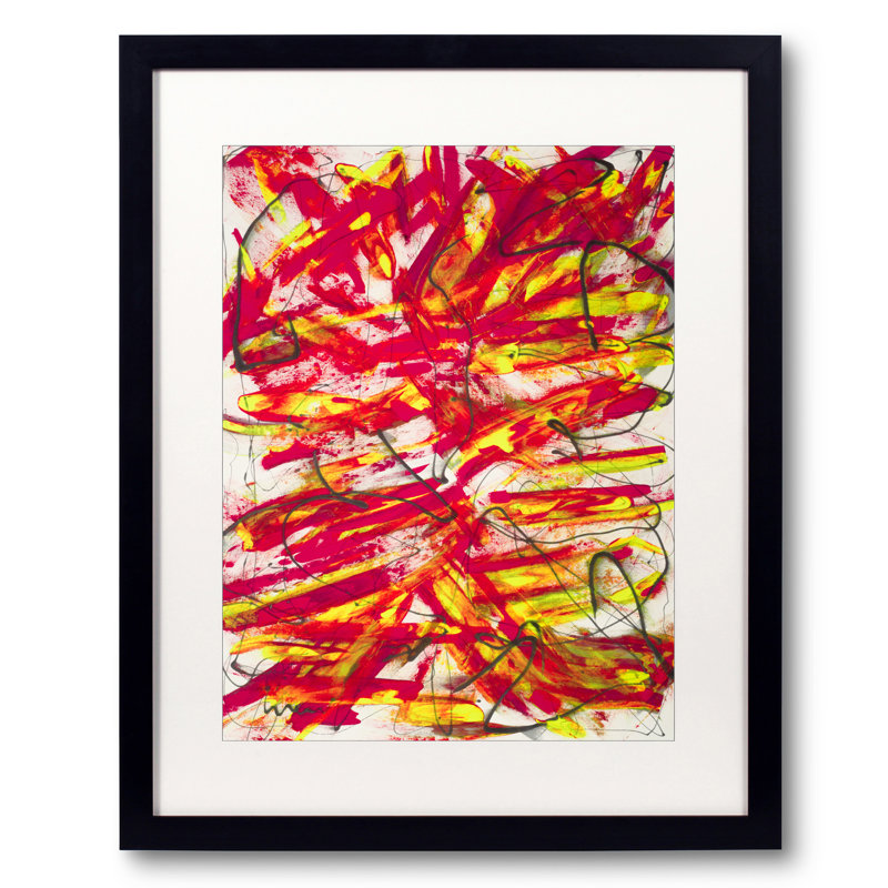 Gravity Of Fire Print by Drew Gaffney, 32" H x 24" W