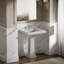 Memoirs® Rectangular Pedestal Bathroom Sink with Overflow-10939917-19195569