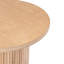 Table basse ronde en bois massif naturel Ansel-151265091-151320252